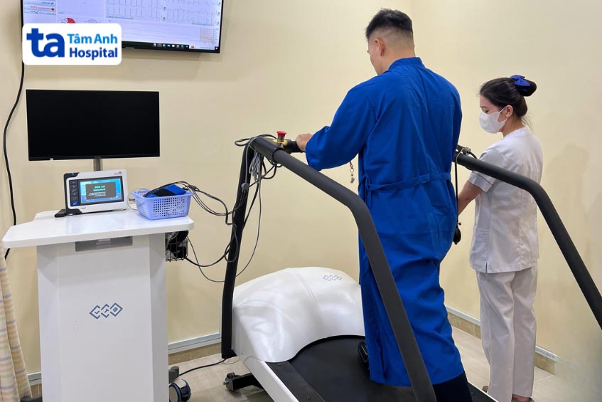 nghiệm pháp gắn sức để chẩn đoán bệnh lý tim mạch