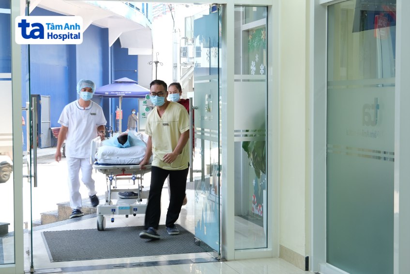 quy trình cấp cứu đột quỵ ngoại viện tại bvđk tâm anh