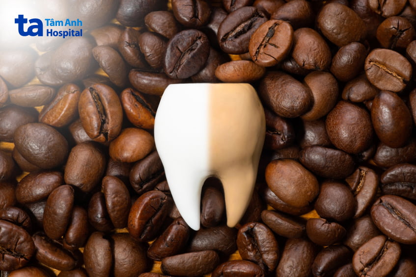 Nguyên nhân răng ố vàng do thực phẩm sẫm màu
