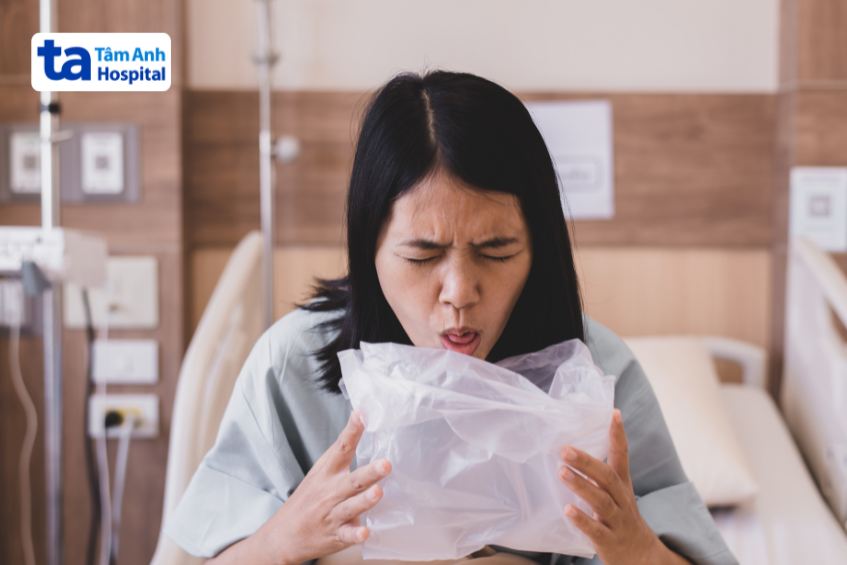 Tác dụng phụ nôn mửa sau khi dùng thuốc