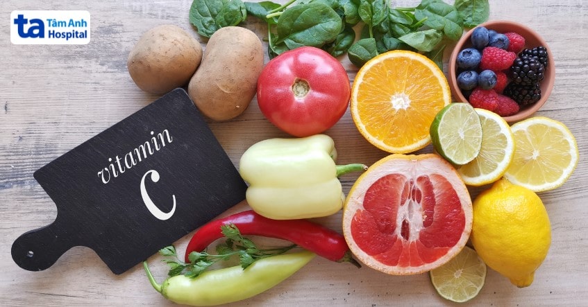 thực phẩm giàu vitamin C giúp tăng cường sức khỏe tinh trùng