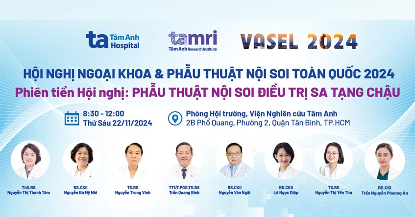 Phiên tiền hội nghị phụ khoa: Phẫu thuật nội soi điều trị sa tạng chậu