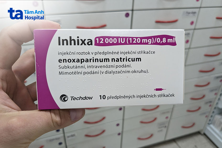 thuốc chống đông máu enoxaparin natri