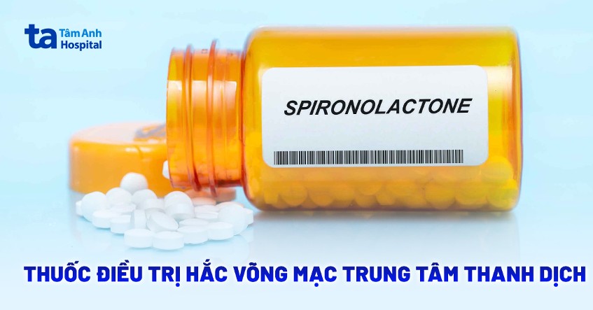 thuốc điều trị hắc võng mạc trung tâm thanh dịch