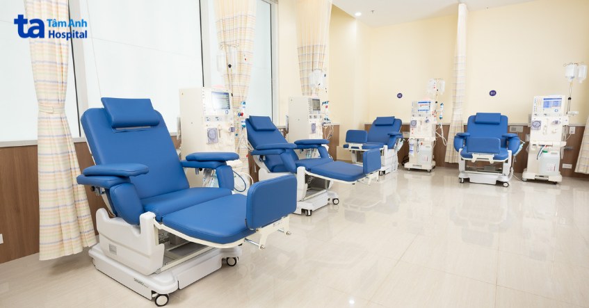 trang thiết bị chạy thận