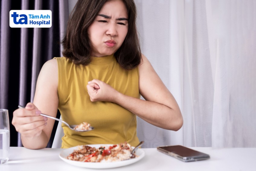 trị chứng khó nuốt