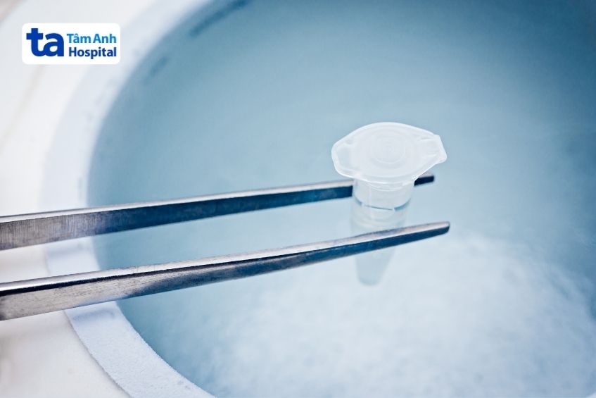 Trữ tinh trùng số lượng ít trong nito lỏng