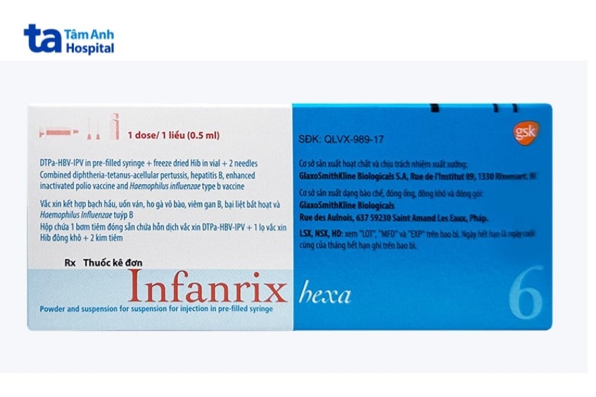 vacxin infanrix hexa