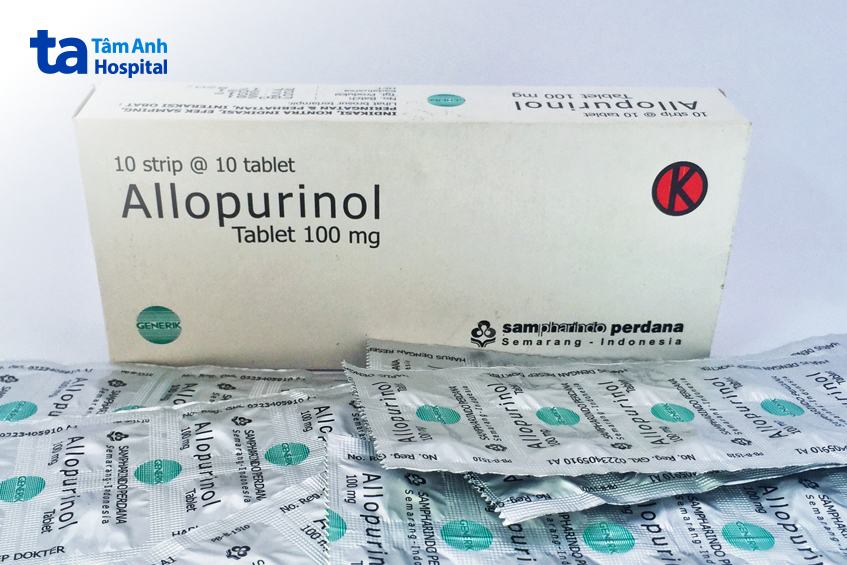 allopurinol điều trị gout