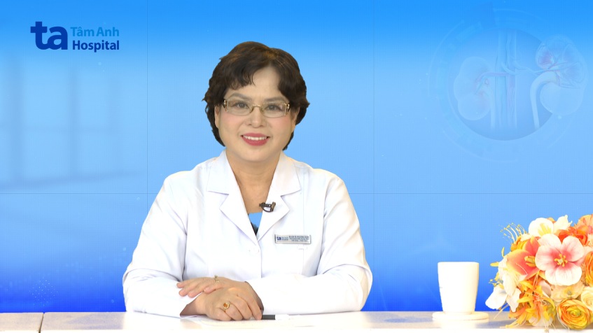 bác sĩ tạ phương dung chia sẻ về bệnh thận mạn