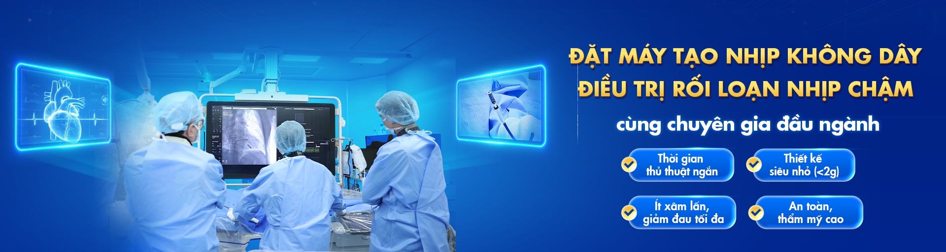 banner đặt máy tạo nhịp không dây ck