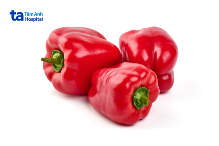 bị gãy chân nên ăn gì cho mau lành, ớt chuông
