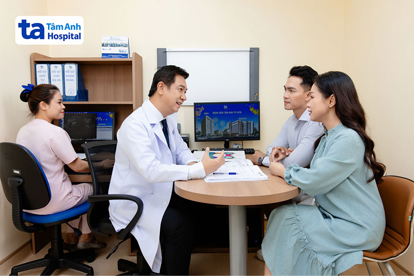 Hệ thống BVĐK Tâm Anh có vị trí thuận lợi giúp các cặp vợ chồng vô sinh dễ dàng thăm khám, điều trị