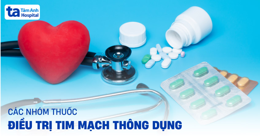 Các nhóm thuốc điều trị tim mạch
