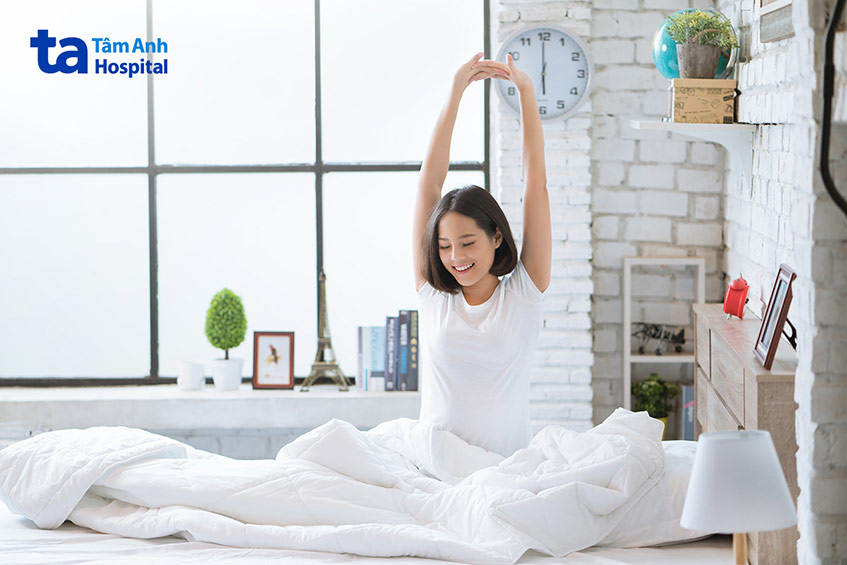 Chất lượng giấc ngủ tốt giúp giảm căng thẳng