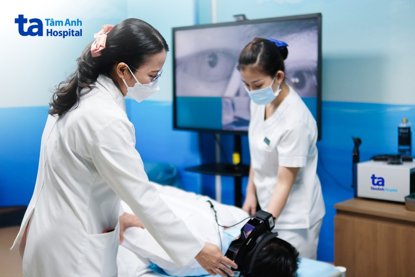 check chức năng tiền đình
