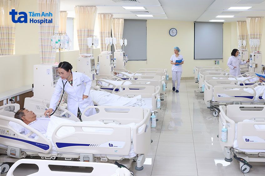 cơ sở vật chất chạy thận