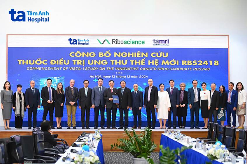 công bố nghiên cứu thuốc điều trị ung thư thế hệ mới RBS2418