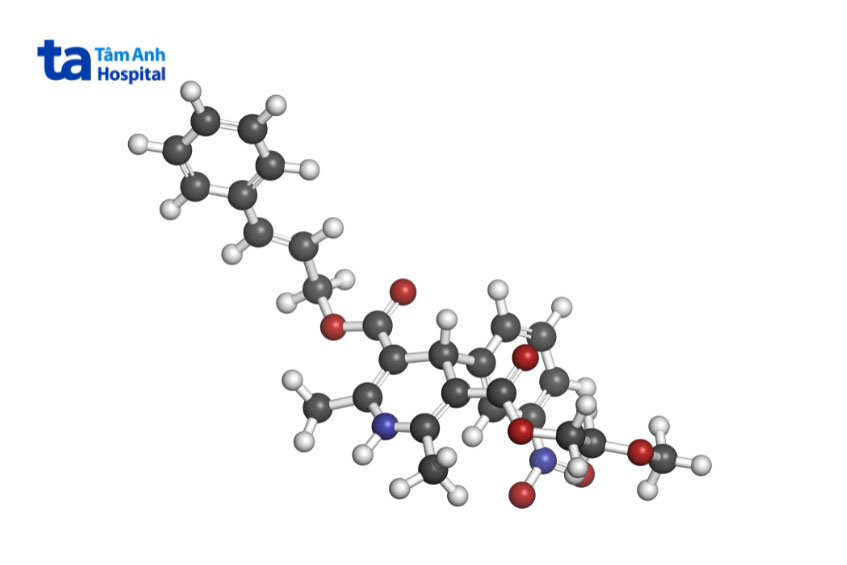 công thức phân tử của cilnidipine