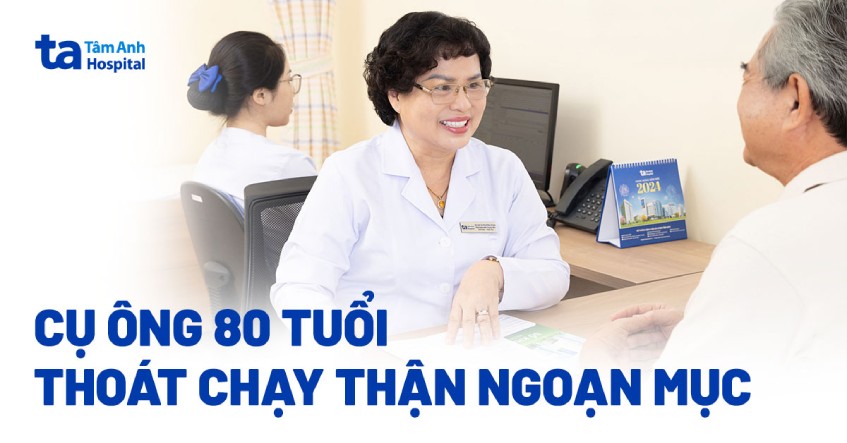 cụ ông 80 tuổi thoát chạy thận ngoạn ngục