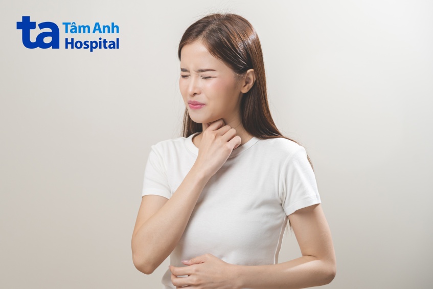 dấu hiệu bệnh về họng