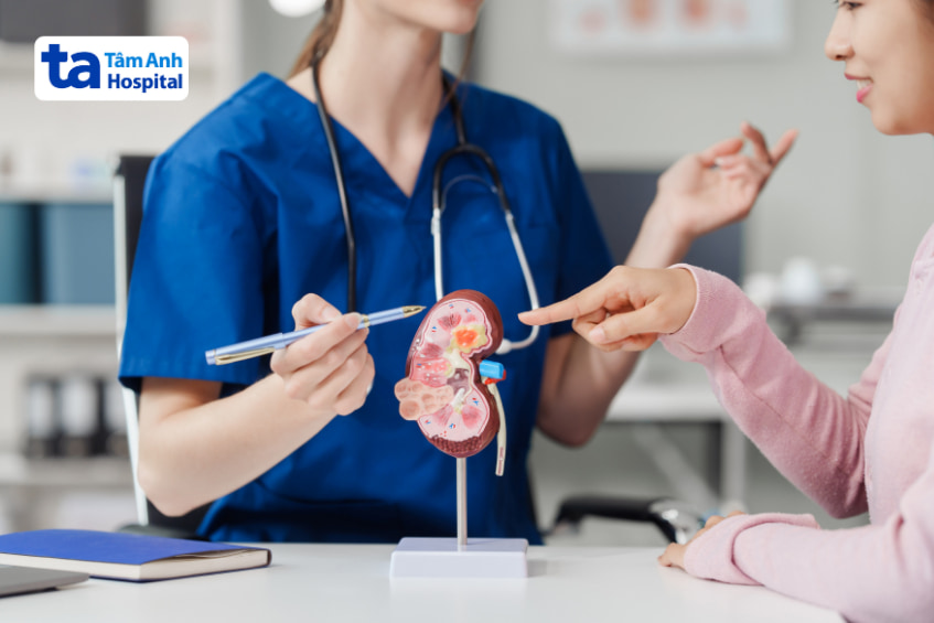 Tư vấn chế độ ăn cho người suy thận tại Hệ thống BVĐK Tâm Anh
