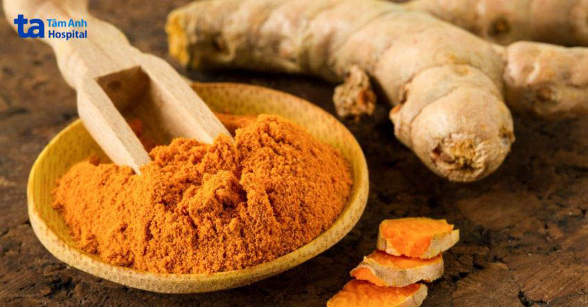 Dùng nghệ tươi điều trị nám da