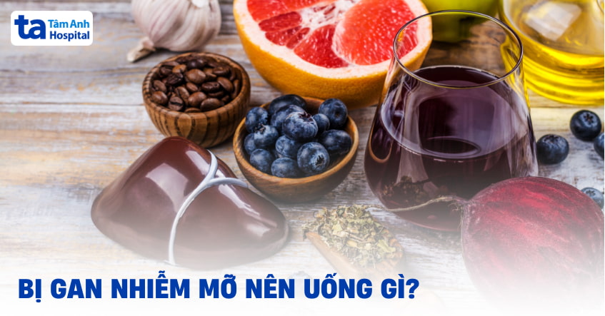 Bị gan nhiễm mỡ nên uống gì để đẩy lùi bệnh và tốt cho sức khỏe?