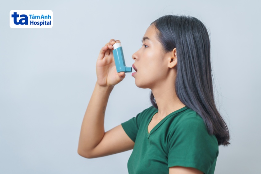 Hen suyễn có thể khiến đường hô hấp bị tắc nghẽn một phần