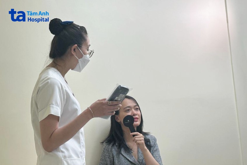 khám mắt tại bvdk tâm anh