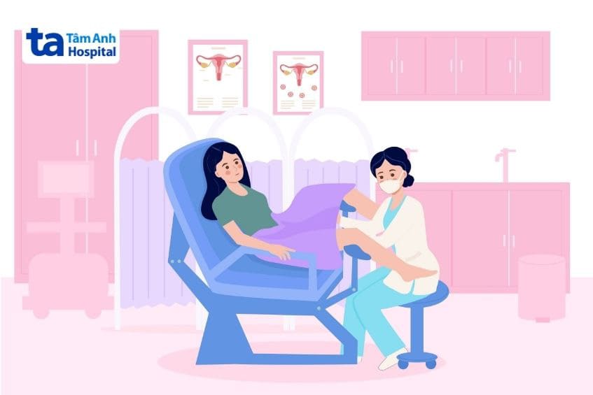 Khám vùng chậu cho phép các bác sĩ chẩn đoán tình trạng teo âm đạo