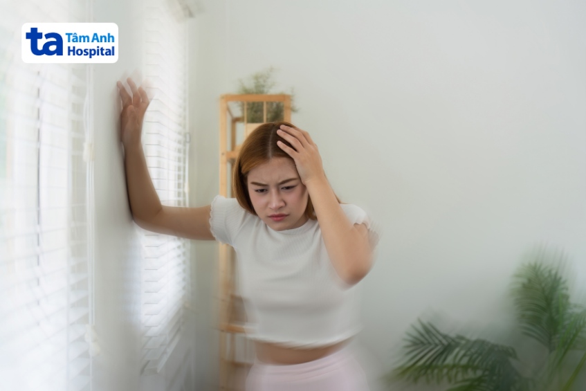 kích thích từ trường xuyên sọ điều trị trầm cảm gây chóng mặt