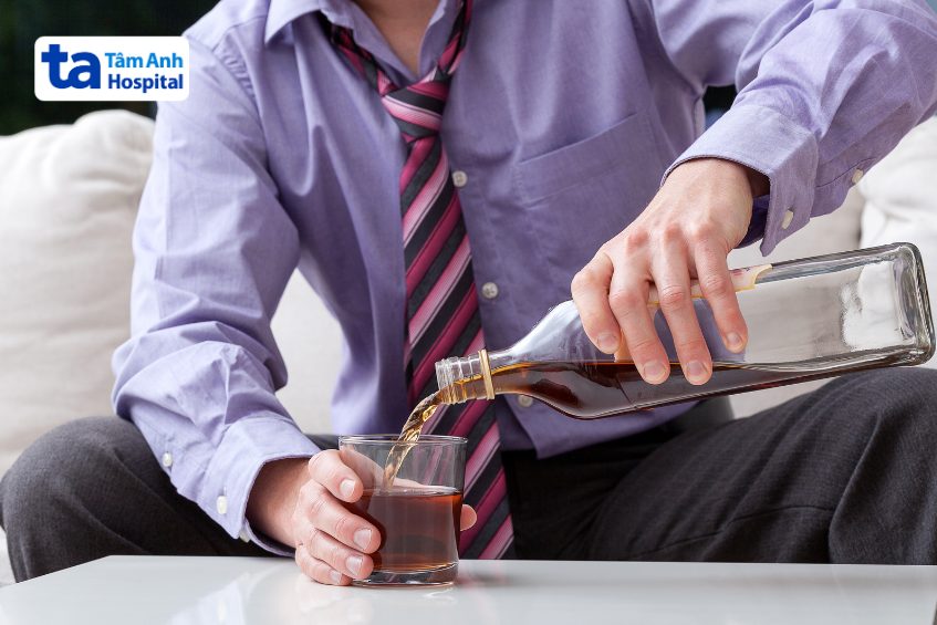 lạm dụng rượu dẫn đến tiểu cầu thấp