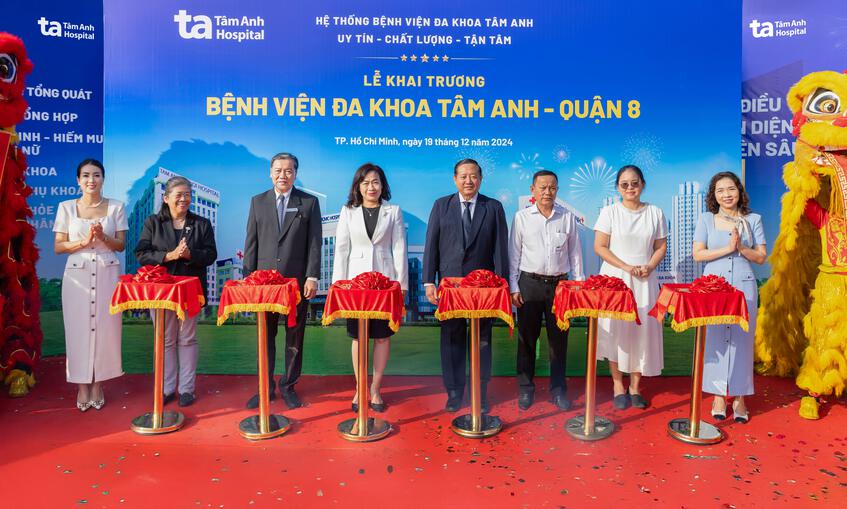 lãnh đạo sở y tế tphcm và tâm anh