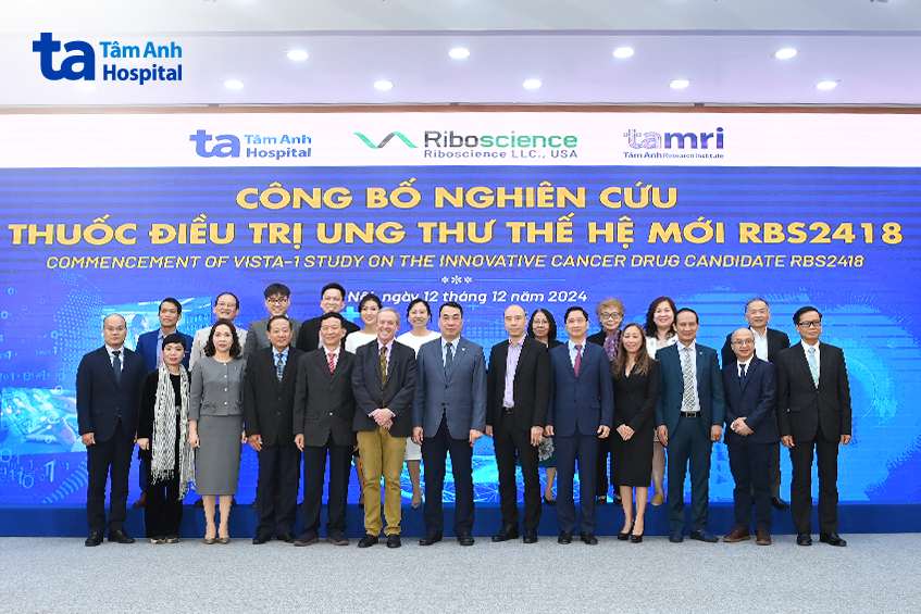 Lễ công bố dự án VISTA-1 tại Bệnh viện Đa khoa Tâm Anh Hà Nội