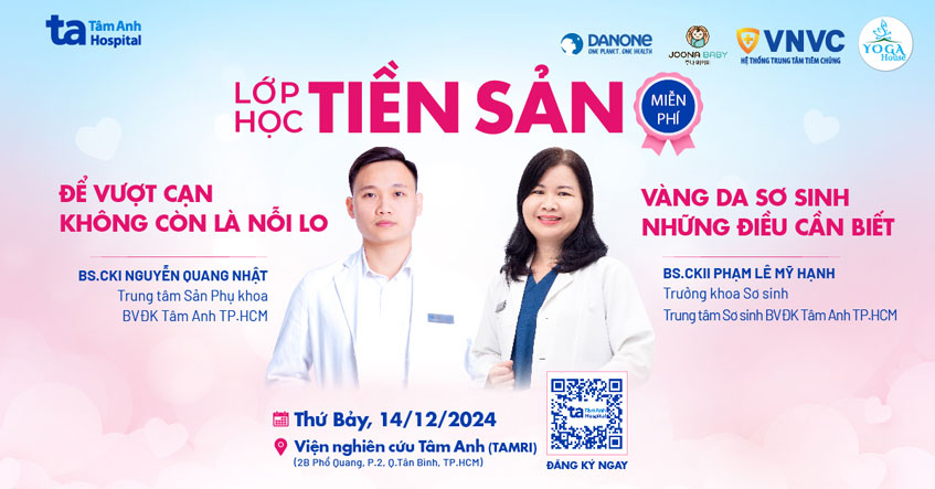 Lớp học tiền sản số 23, 9h00 – 11h00 Thứ 7 (14/12/2024)