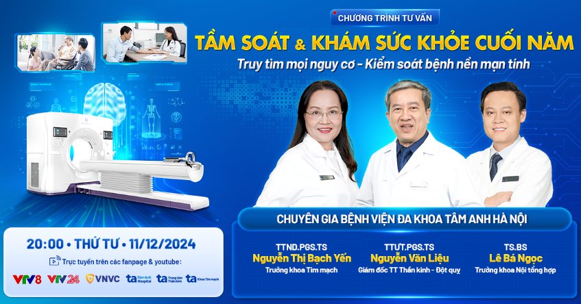 Tầm soát & khám sức khỏe cuối năm: Truy tìm mọi nguy cơ – Kiểm soát bệnh nền mạn tính