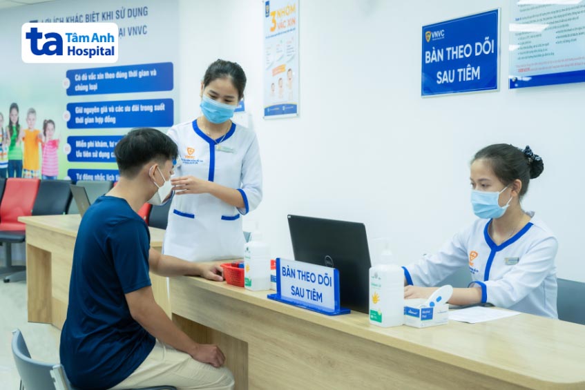 Lưu ý sau khi tiêm phế cầu