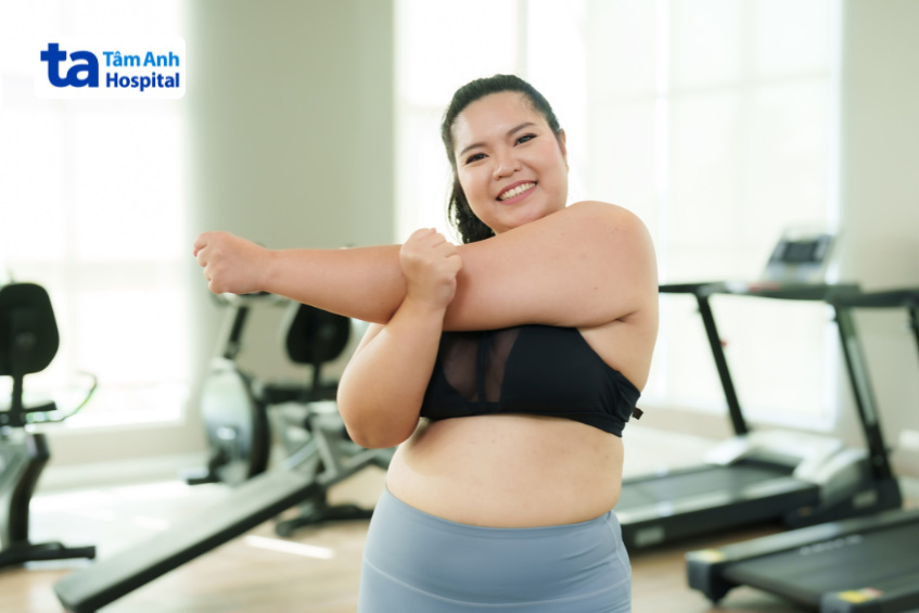 Luyện tập thể thao cường độ phù hợp giúp giảm cân, giảm mức độ nghiêm trọng các triệu chứng