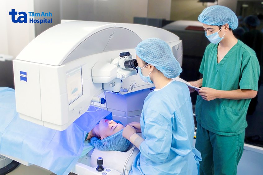 mổ cận rất an toàn