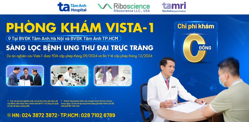 Mở phòng khám VISTA-1, sàng lọc bệnh ung thư đại trực tràng