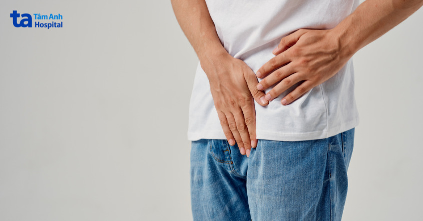nam giới bị mắc viêm tuyến tiền liệt