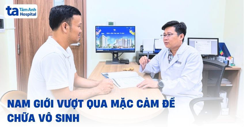 Nam giới vượt qua rào cản tâm lý để điều trị vô sinh