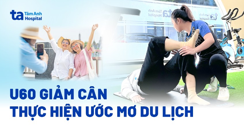 Người phụ nữ U60 giảm cân thực hiện ước mơ du lịch