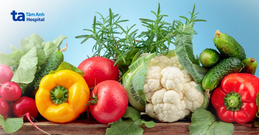 Rau quả tốt cho bệnh nhân tràn khí màng phổi