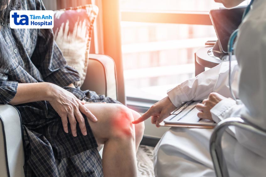 Sưng đau đầu gối có thể là biến chứng sau phẫu thuật