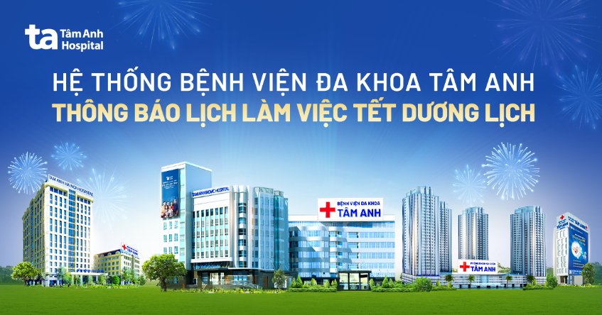 Thông báo hoạt động khám, chữa bệnh dịp tết dương lịch năm 2025