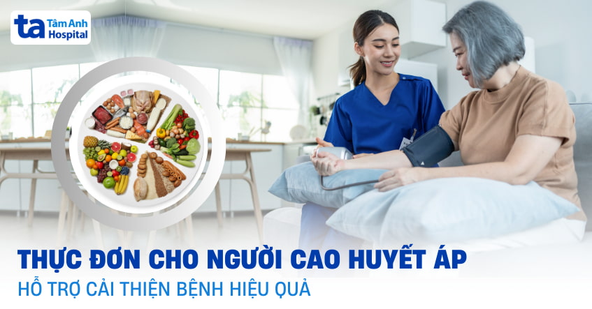 thực đơn cho người cao huyết áp