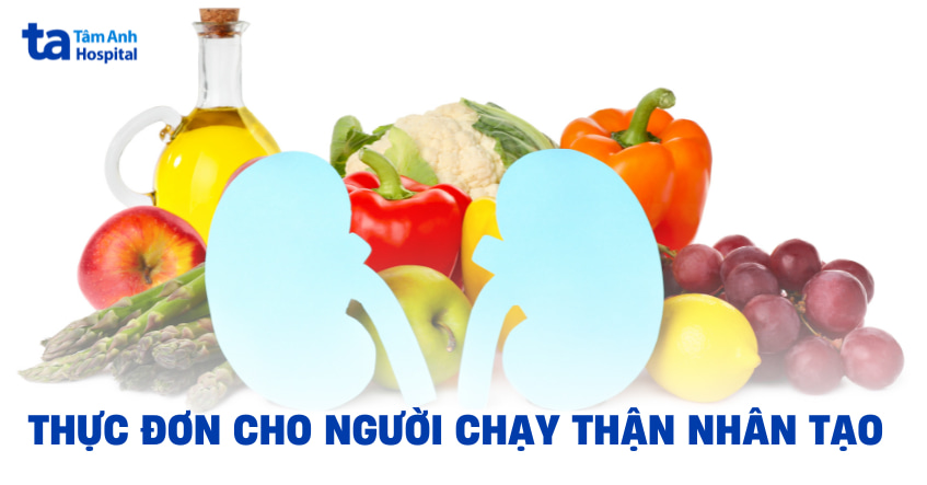 Thực đơn cho người chạy thận nhân tạo, hỗ trợ sức khỏe tốt