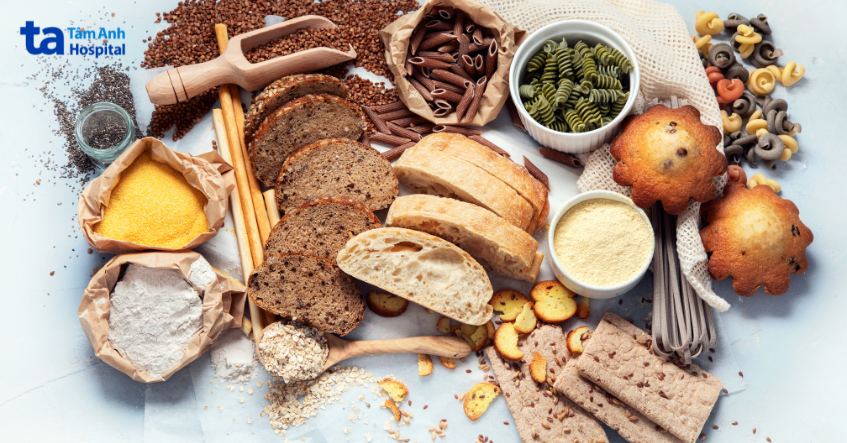 thực phẩm giàu tinh bột cung cấp calo cho người bệnh k hạch